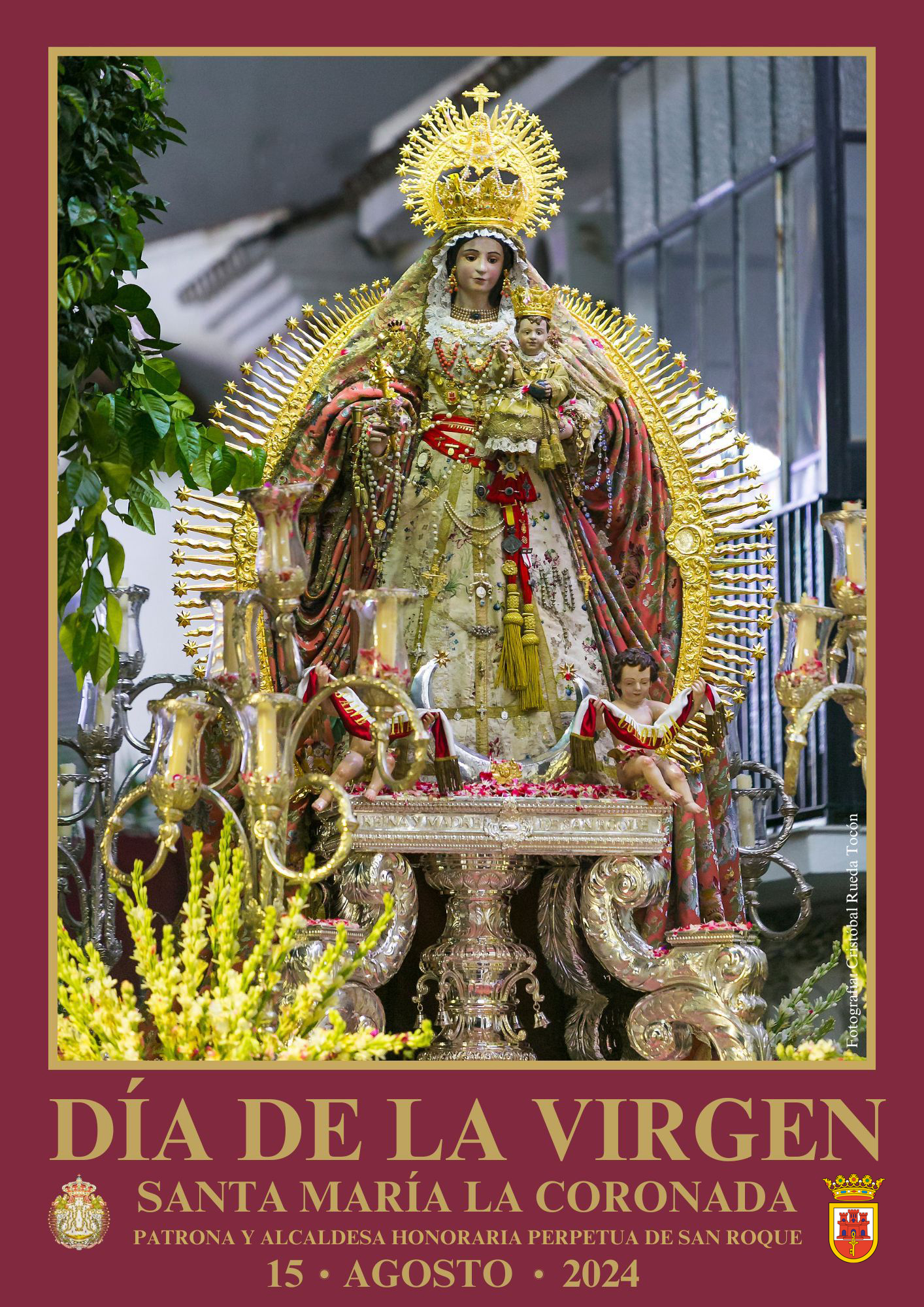 Fiestas patronales en honor de Santa María la Coronada  